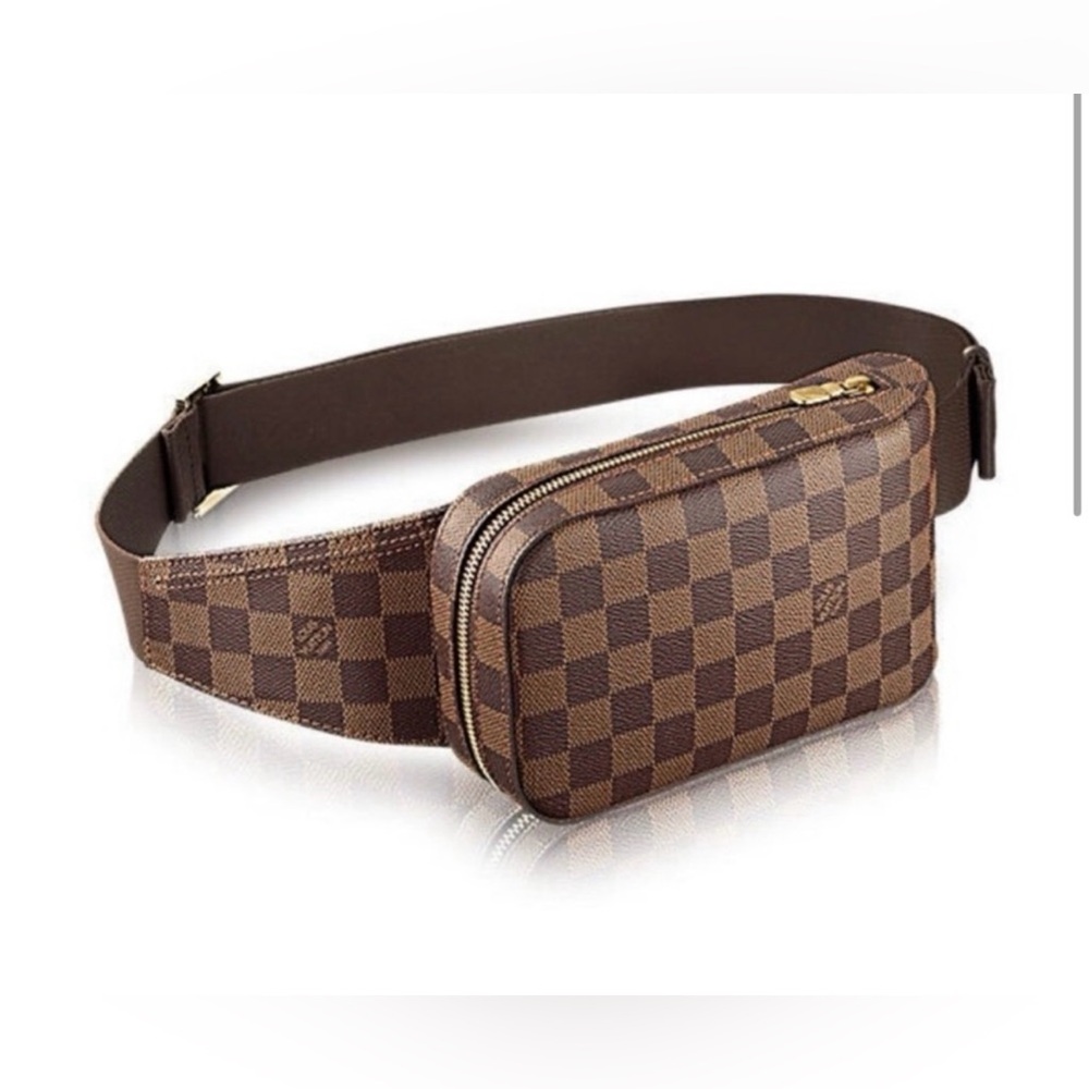 Authentic Louis Vuitton geronimos damier bum bag mini bag crossbody damier